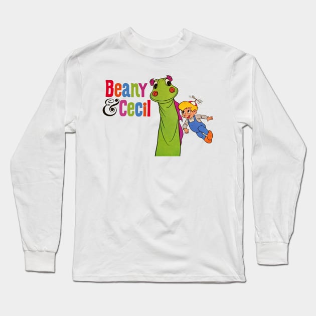 Colorful Beany & Cecil Long Sleeve T-Shirt by offsetvinylfilm